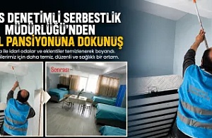 Kars Denetimli Serbestlik Müdürlüğü’nden Okul Pansiyonuna Dokunuş