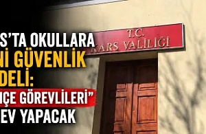 Kars’ta Okullara Yeni Güvenlik Modeli: “Bahçe Görevlileri” Görev Yapacak