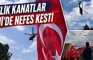 Çelik Kanatlar Ani’de Nefes Kesti