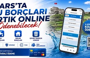Kars’ta Su Borçları Artık Online Ödenebilecek