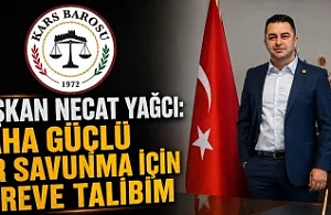 Başkan Necat Yağcı: “Daha Güçlü Bir Savunma İçin Göreve Talibim”