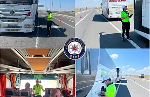 Kars Polisi Yollarda, Trafik Huzuru İçin