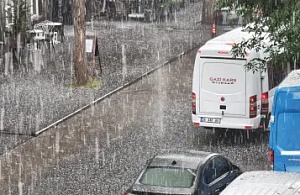 Sağanak ve Dolu Etkili Oldu