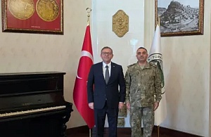 Tuğgeneral Uğur Özyurt’tan Vali Ziya Polat’a Ziyaret