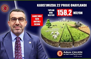 22 Projeye 158,2 Milyon Liralık Hibe Desteği