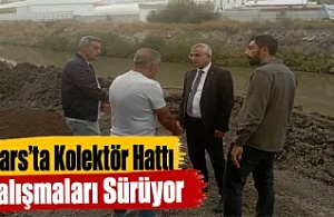 Kars Atıksu Projesinde Çalışmalar Yerinde İncelendi