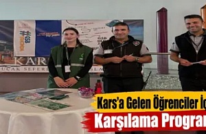 Yeşilay'dan Kars’a Gelen Öğrenciler İçin Karşılama Programı