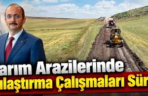 Tarım Arazilerinde Toplulaştırma Çalışmaları Sürüyor