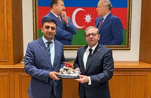 Vali Ziya Polat’tan Başkonsolos Zeynalov’a Ziyaret