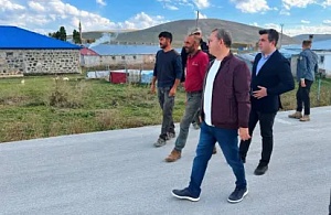 Vali Polat, Susuz’da Köy Yollarını İnceledi