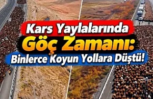 Yaylalarında Göç Zamanı