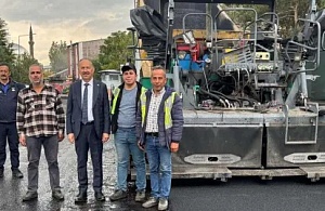 Arpaçay Sıcak Asfaltla Yenileniyor