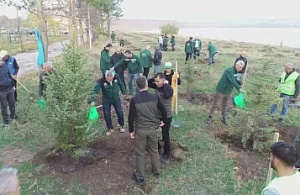 Kars'ta Baraj ve Gölet Çevreleri Yeşile Bürünecek! İki Kurumdan Önemli İş Birliği
