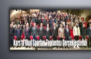 Kars’ta 2025-2026 Eğitim Yılı Okul Sporları Toplantısı Gerçekleştirildi
