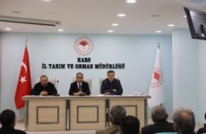 Genel Tarım Sayımı kapsamında muhtarlara bilgilendirme toplantısı düzenlendi