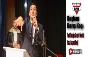 Selim Belediye Başkanı Barış Koç: “Bu parti masa başı operasyonlarla değil, sokağın sesiyle, emekçinin nefesiyle yönetilmelidir.”