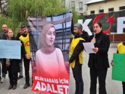 Demokrasi Güçleri Platformu Rojin için adalet istedi