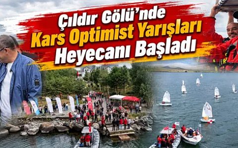 Ani’nin Fethi’nin 962. yıl dönümü etkinlikleri kapsamında Yelken Yarışları, Çıldır Gölü’nde Yapıldı