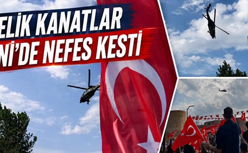 Çelik Kanatlar Ani’de Nefes Kesti