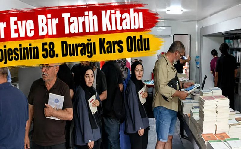 “Her Eve Bir Tarih Kitabı” Projesinin 58. Durağı Kars Oldu
