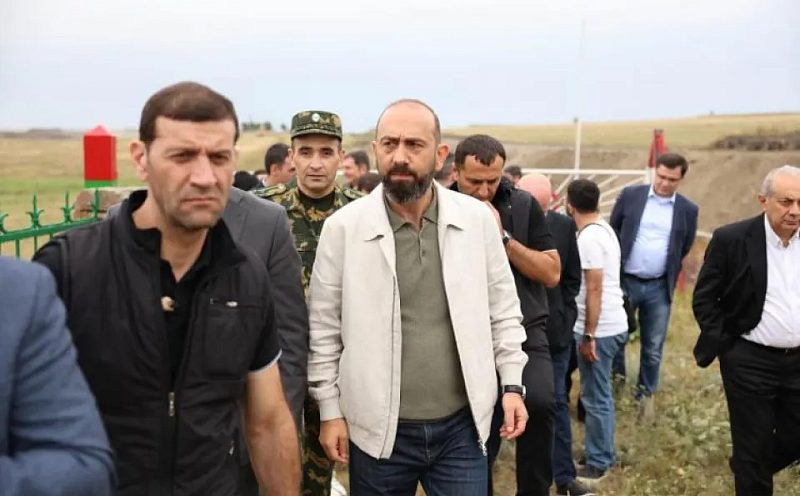 Büyükelçiler Ermenistan-Türkiye sınırındaki “Akhurik” sınır kapısını ziyaret etti