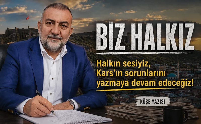 Alibeyoğlu kaleme aldı: "BİZ HALKIZ"