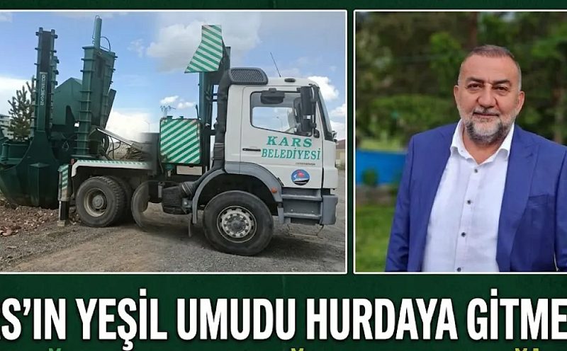 Alibeyoğlu kaleme aldı: "Kars’ın Yeşil Umudu Hurdaya Gitmesin!"