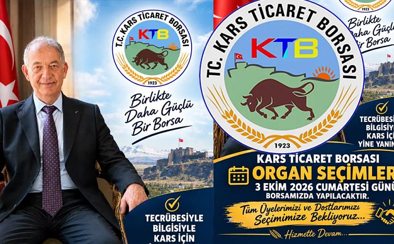 Kars Ticaret Borsası Organ Seçimleri 3 Ekim’de Yapılacak