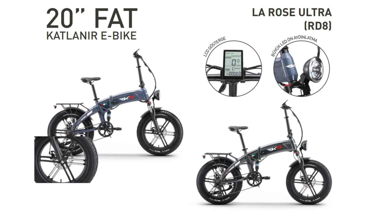 RKS La Rose elektrikli bisiklet