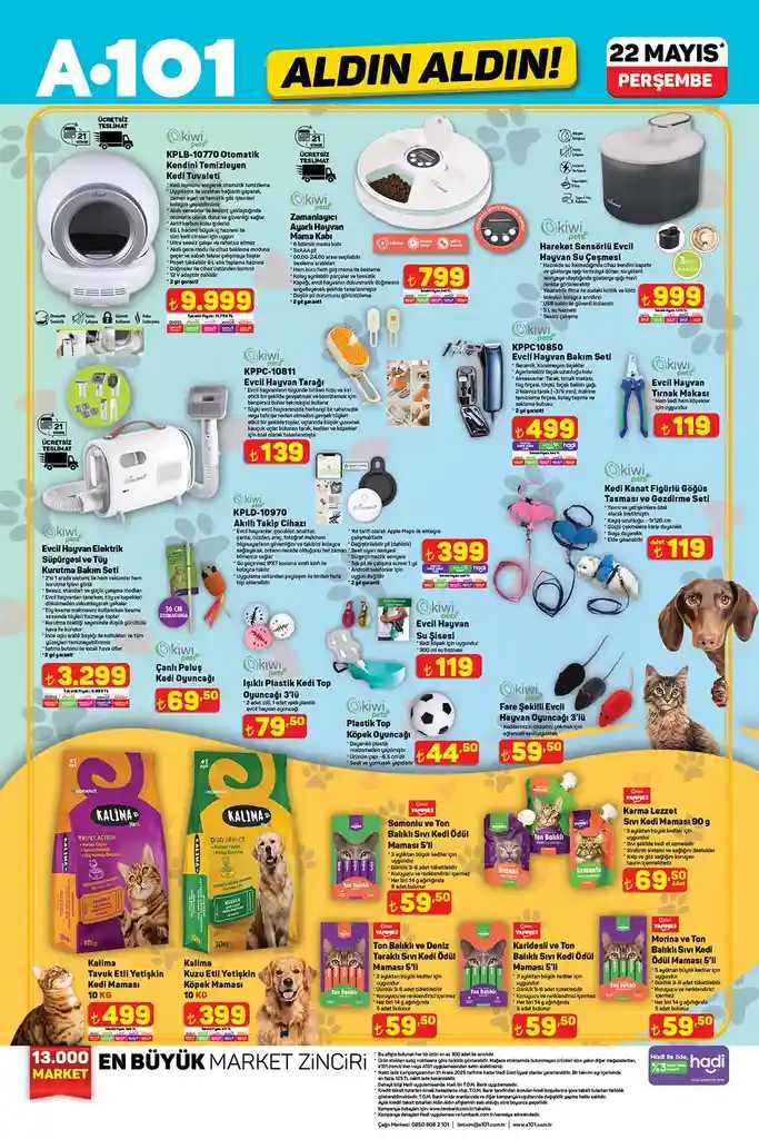 A101 katalog teknolojik ürünlerde bu hafta [22 Mayıs 2025]
