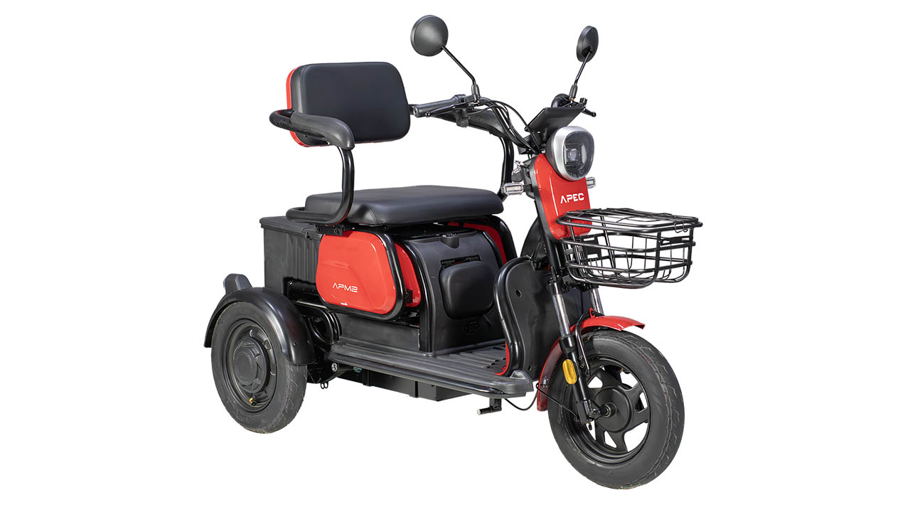 APEC APM2 üç tekerlekli elektrikli moped