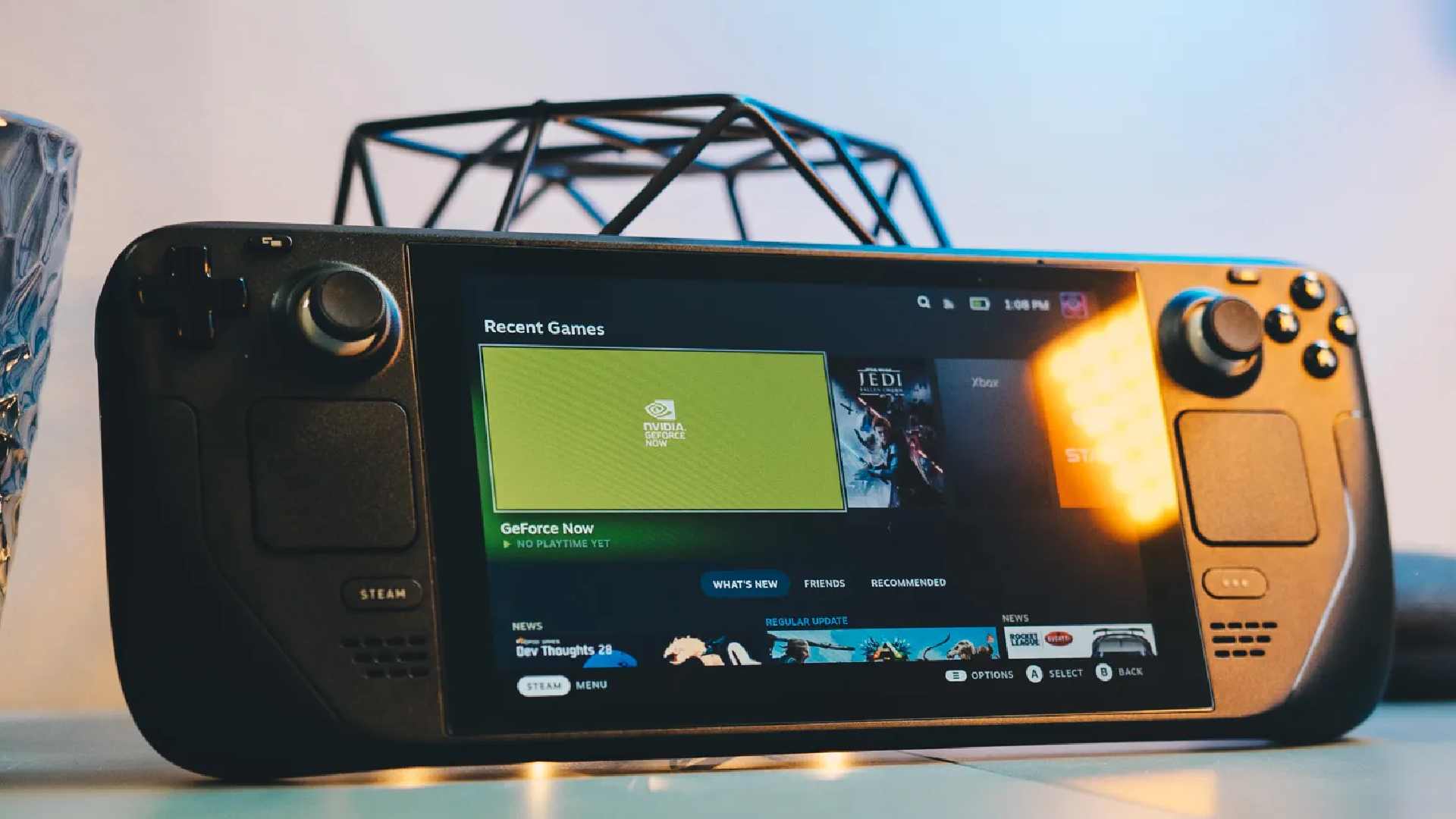 Steam Deck Geforce Now