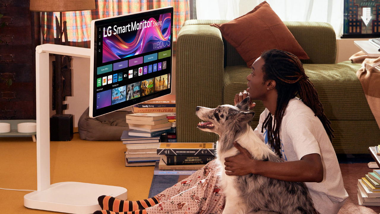 LG Smart Monitor Swing
