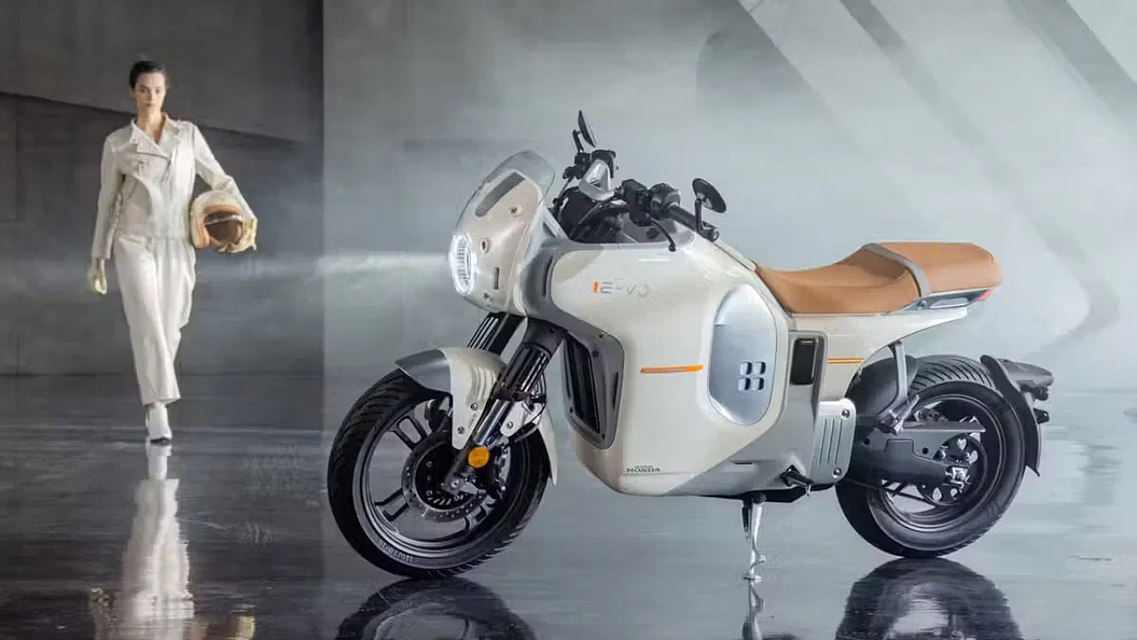 Elektrikli motosiklet Honda E-VO