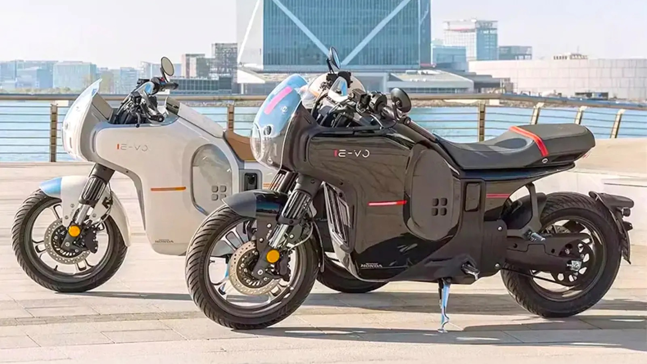 Elektrikli motosiklet Honda E-VO