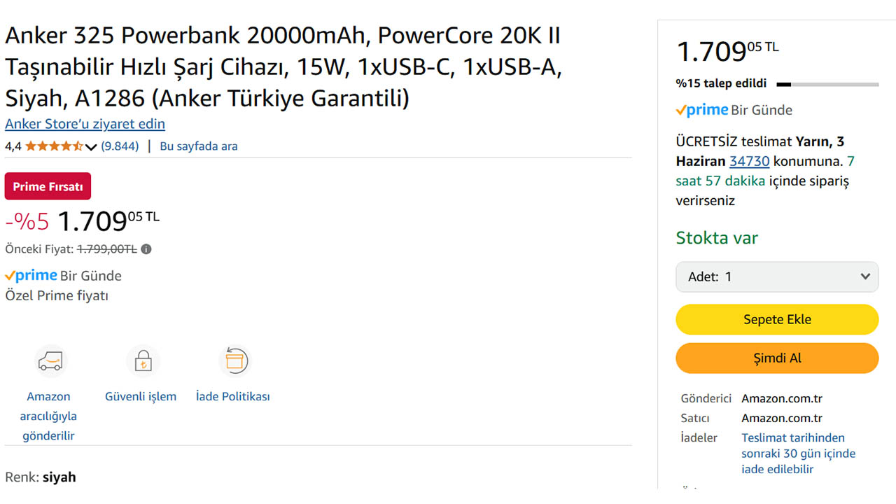 Anker 325 Powerbank