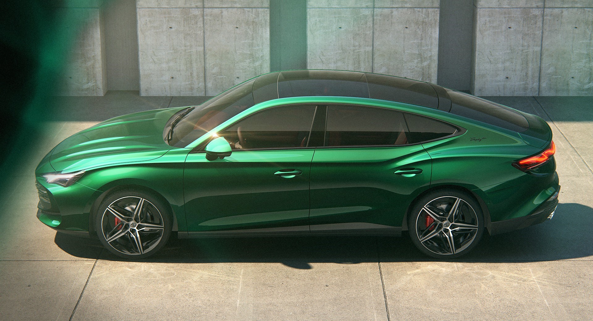 Yeni sedan MG7