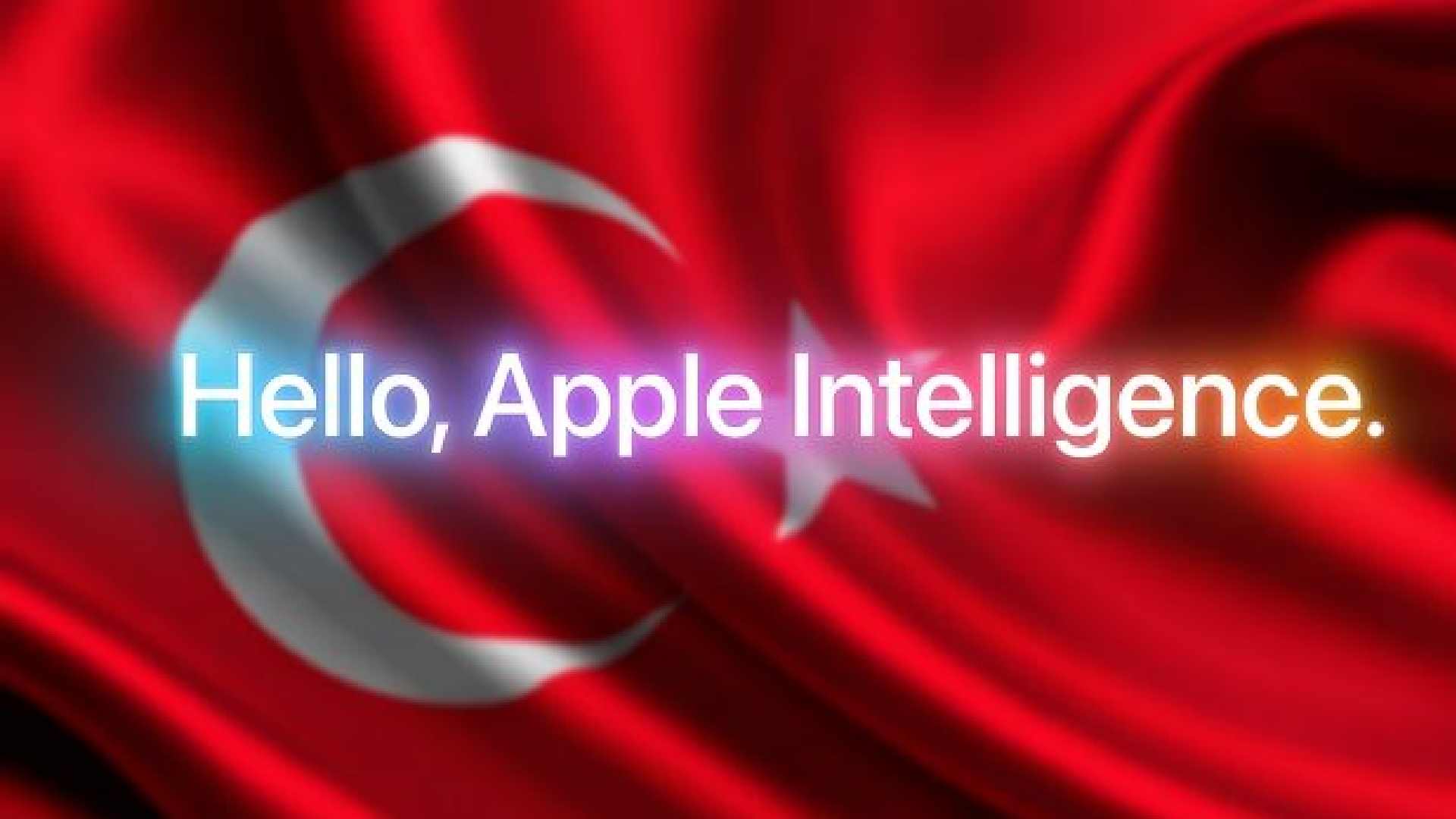 Apple Intelligence Türkçe dil desteği