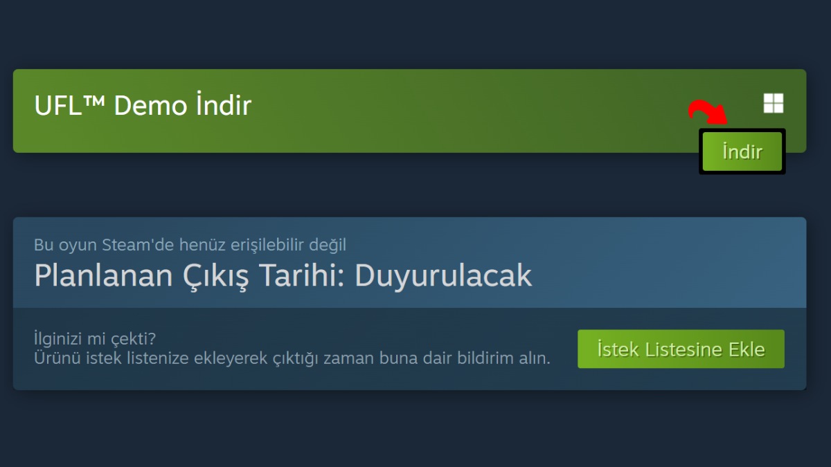 UFL Futbol Oyunu PC