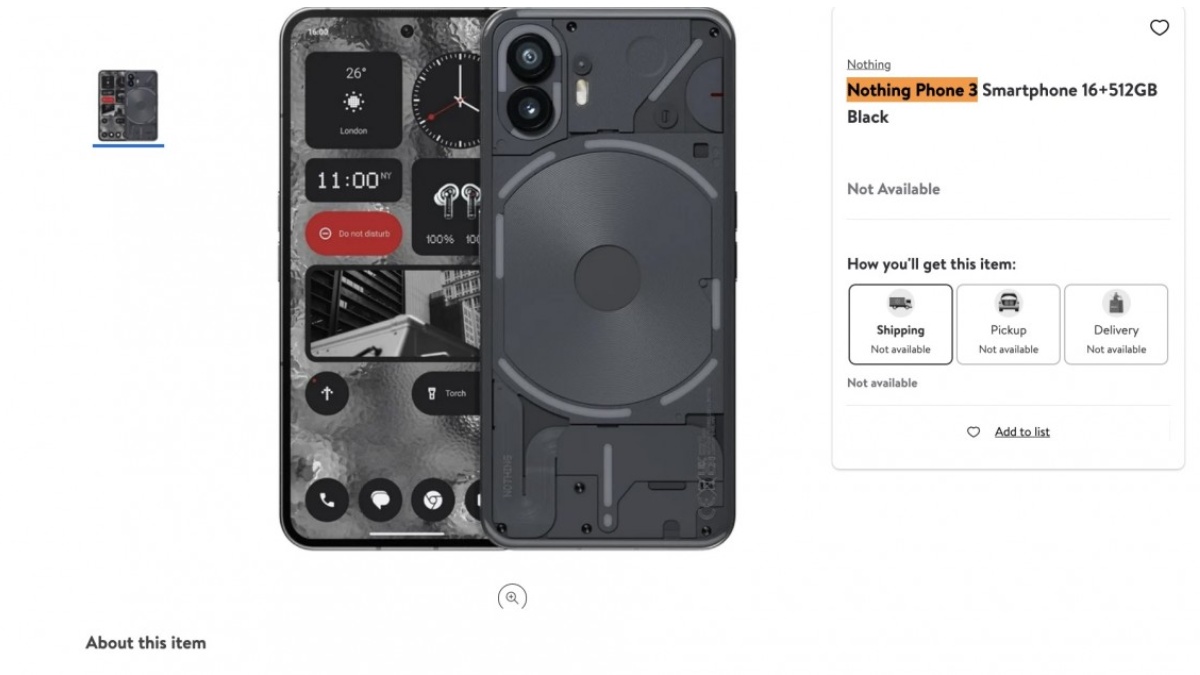 Nothing Phone (3)