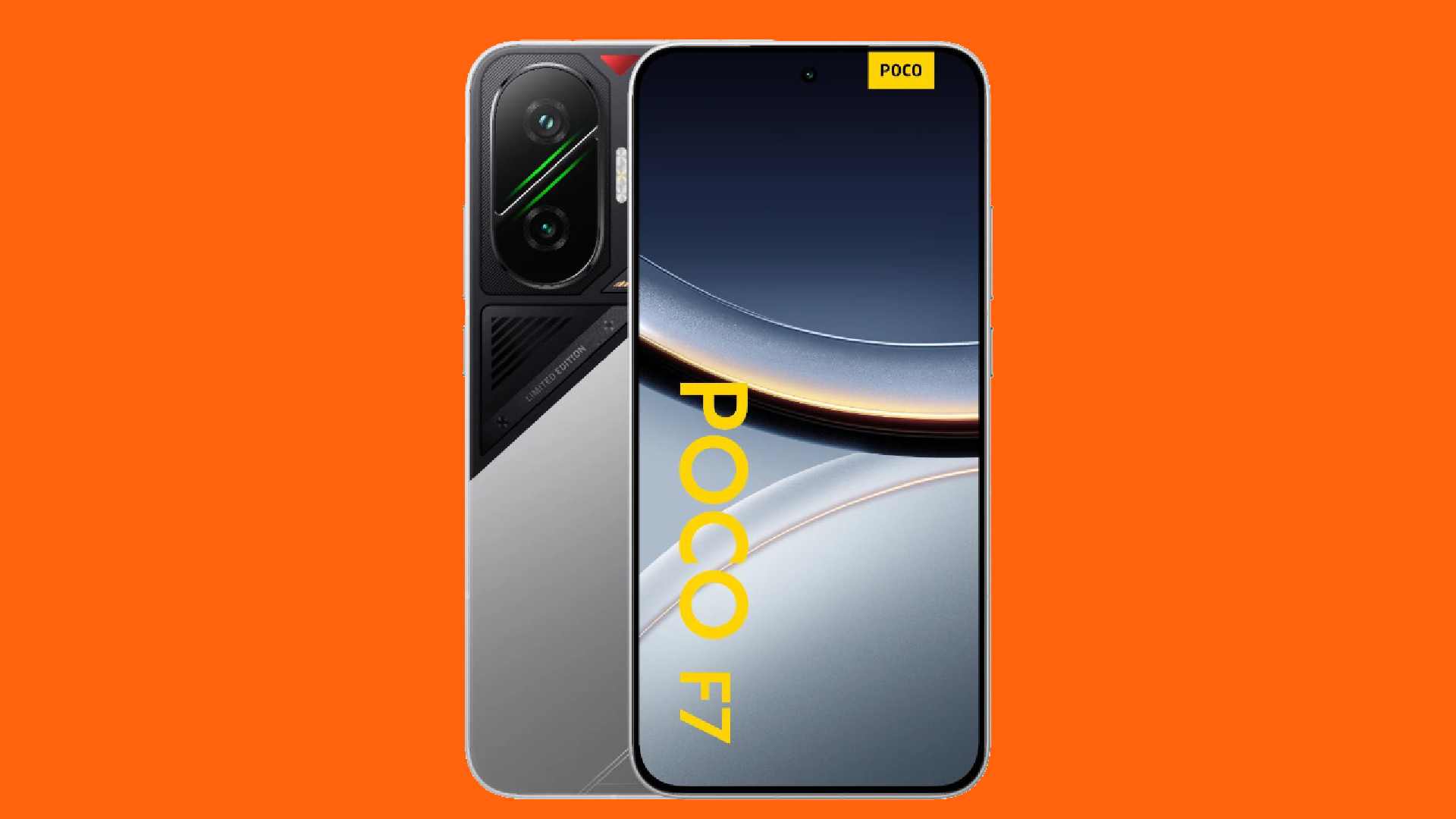 POCO F7'nin tasarımı