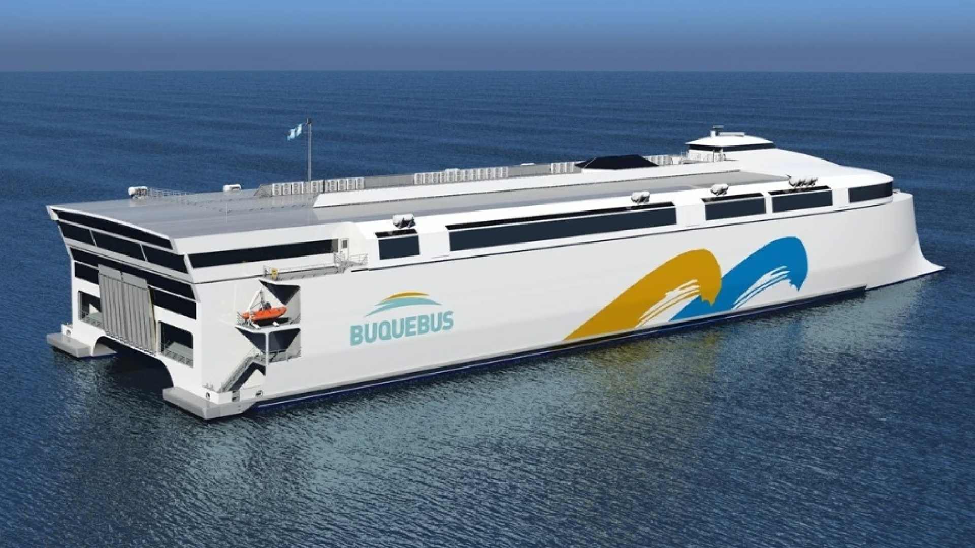 Dünyanın en büyük elektrikli yolcu feribotu