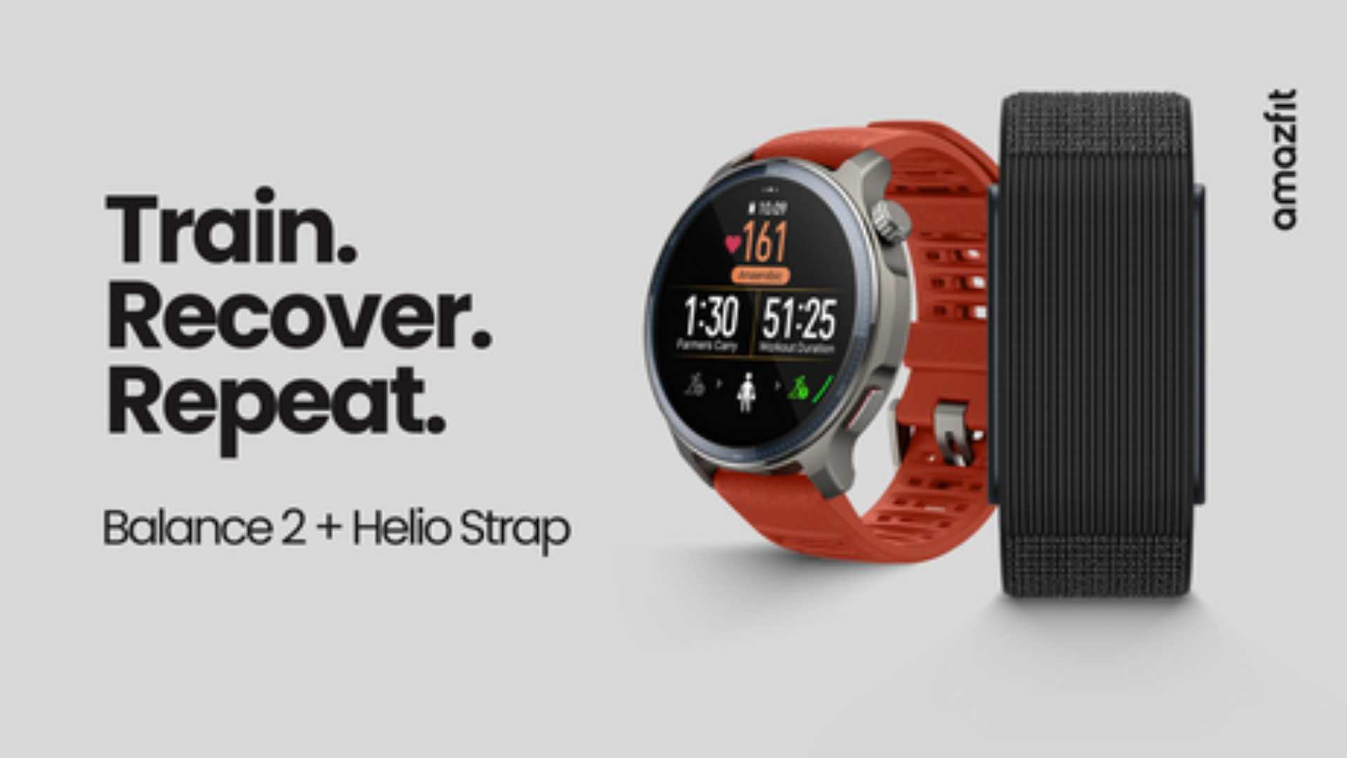 Amazfit Balance 2 ve Helio Strap