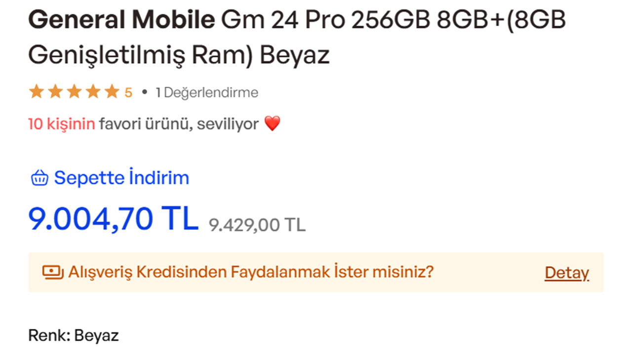 General Mobile GM 24 Pro