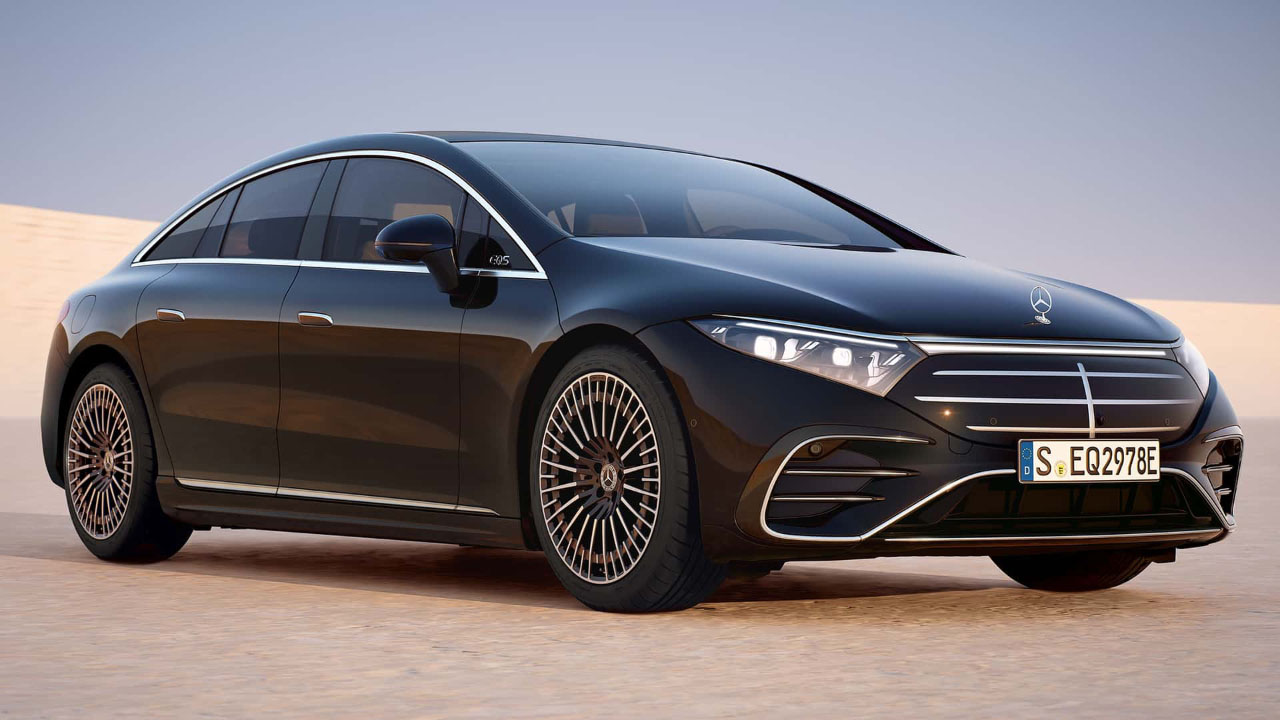 Mercedes-Benz tasarım EQS 