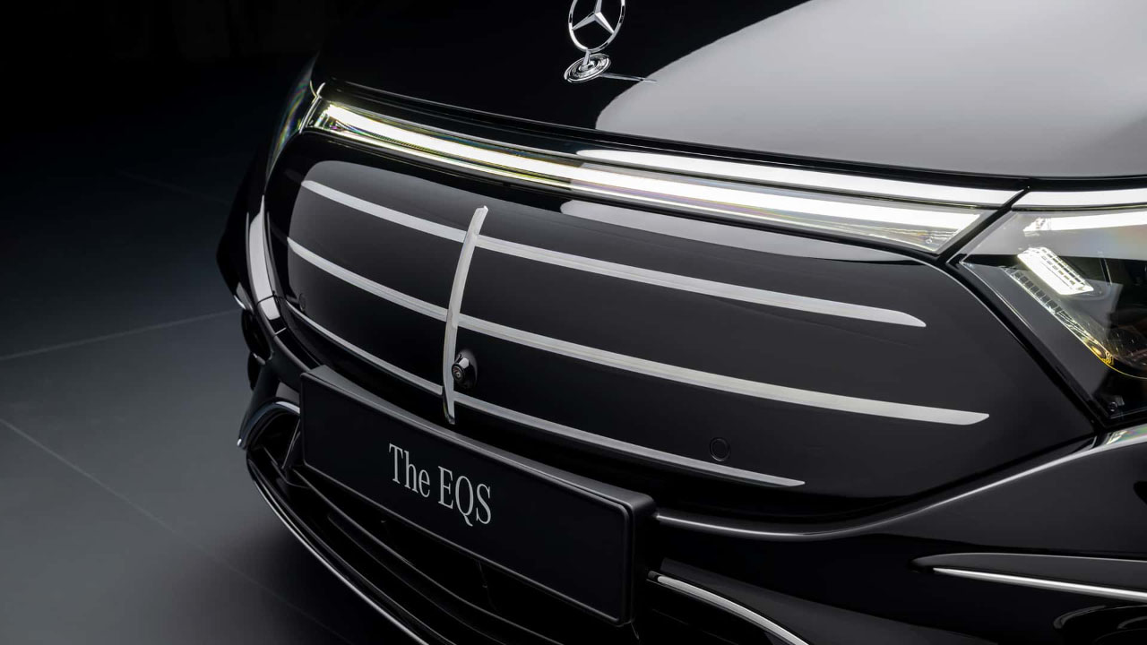 Mercedes-Benz tasarım EQS 