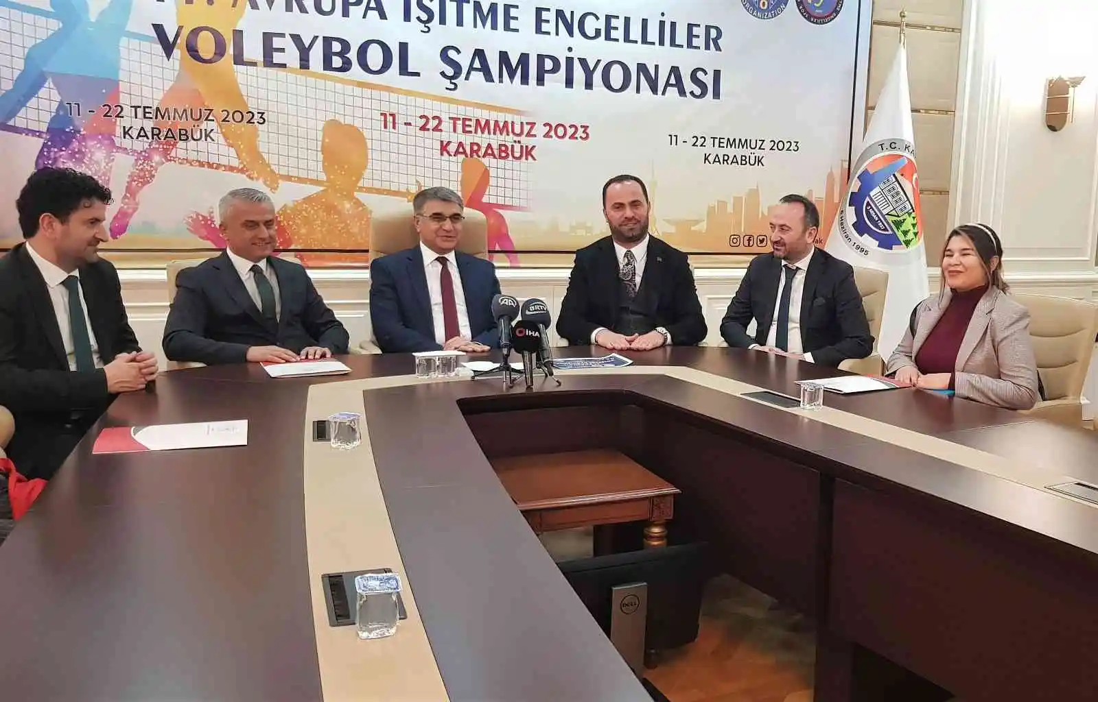 11. Avrupa İşitme Engelliler Voleybol Şampiyonası Karabük’te yapılacak