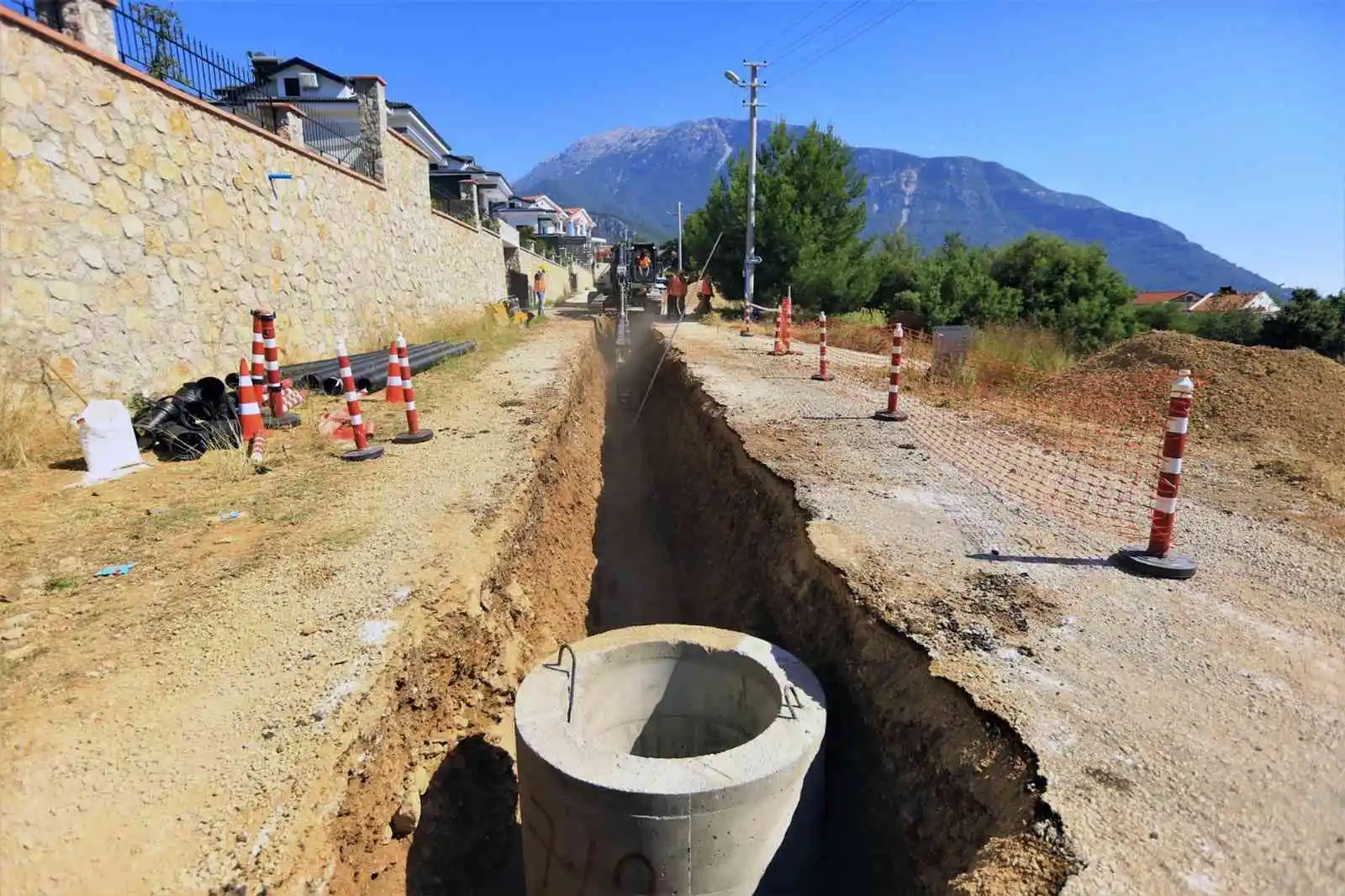 185 milyon TL’lik Hisarönü-Ovacık Kanalizasyon hattı tamamlandı