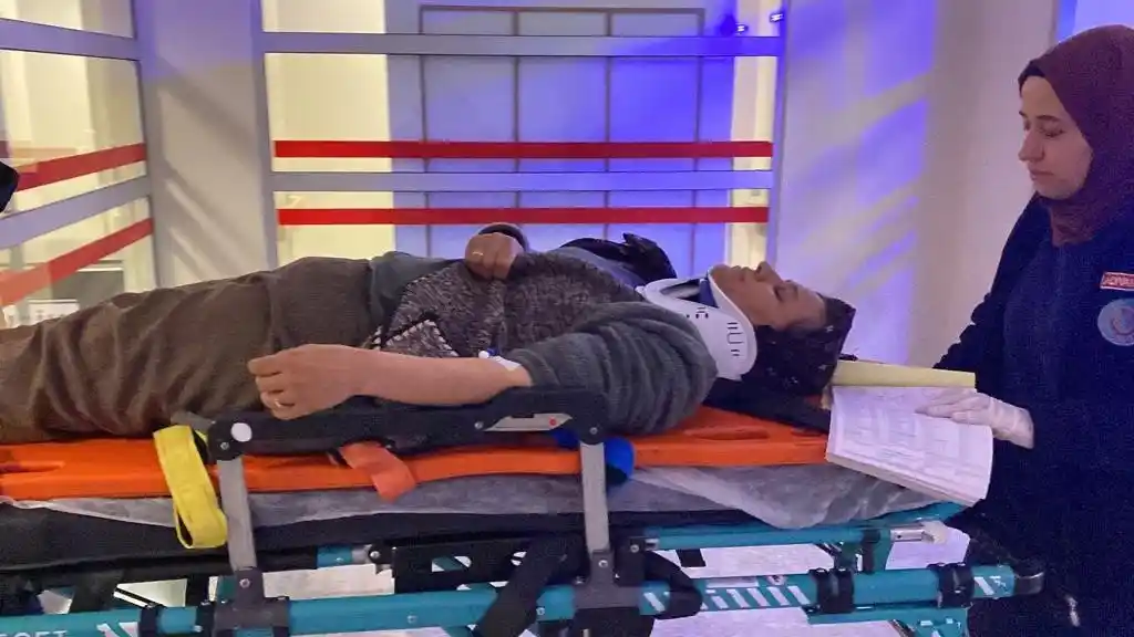 Adıyaman’da iki otomobil çarpıştı: 8 yaralı