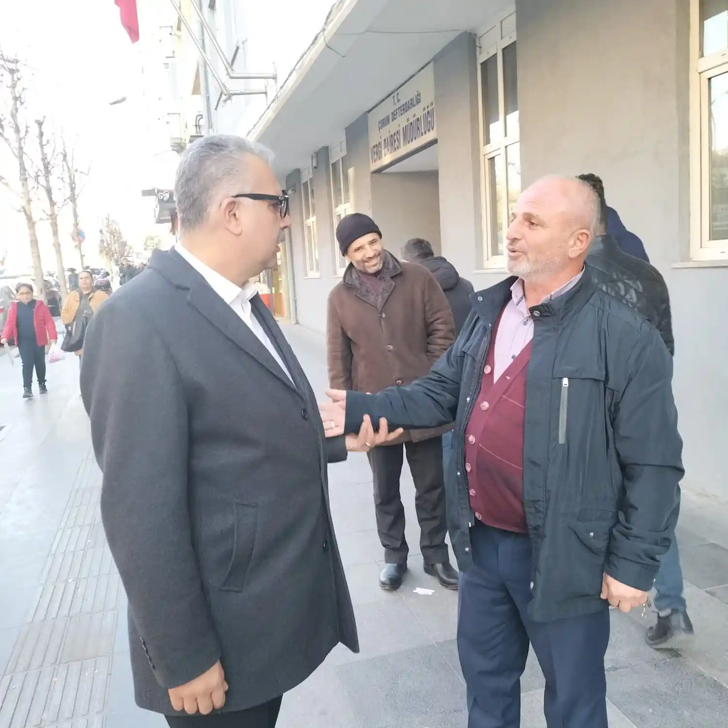 AK Parti Çorum İl Başkanı Yusuf Ahlatcı;